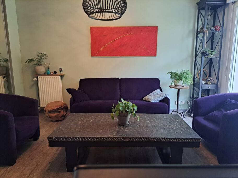 Appartement Cosy Avec Jardin Et Parking 쥬네빌러 외부 사진